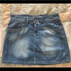 Promod denim skirt